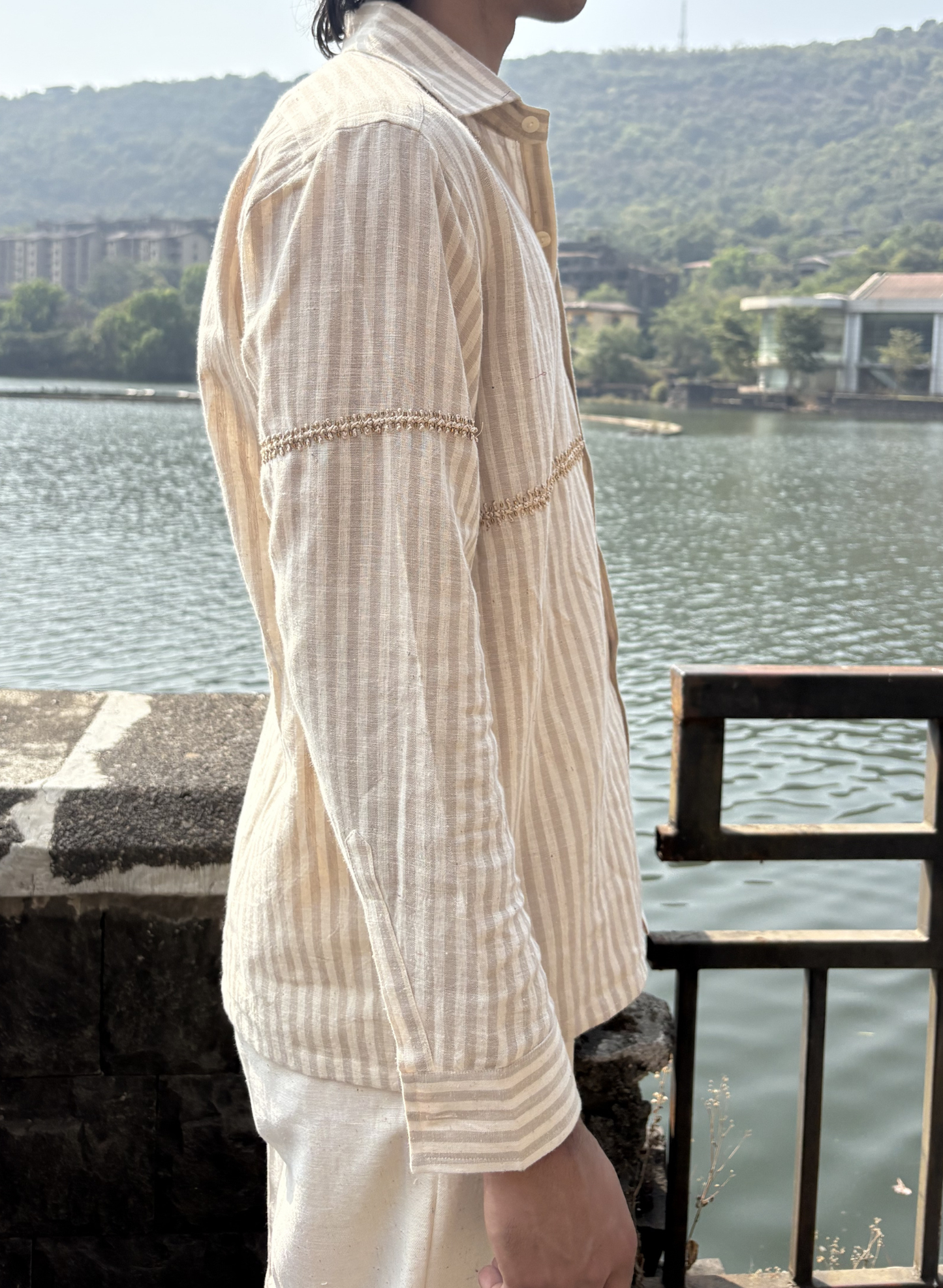 Handwoven Embroidered Shirt