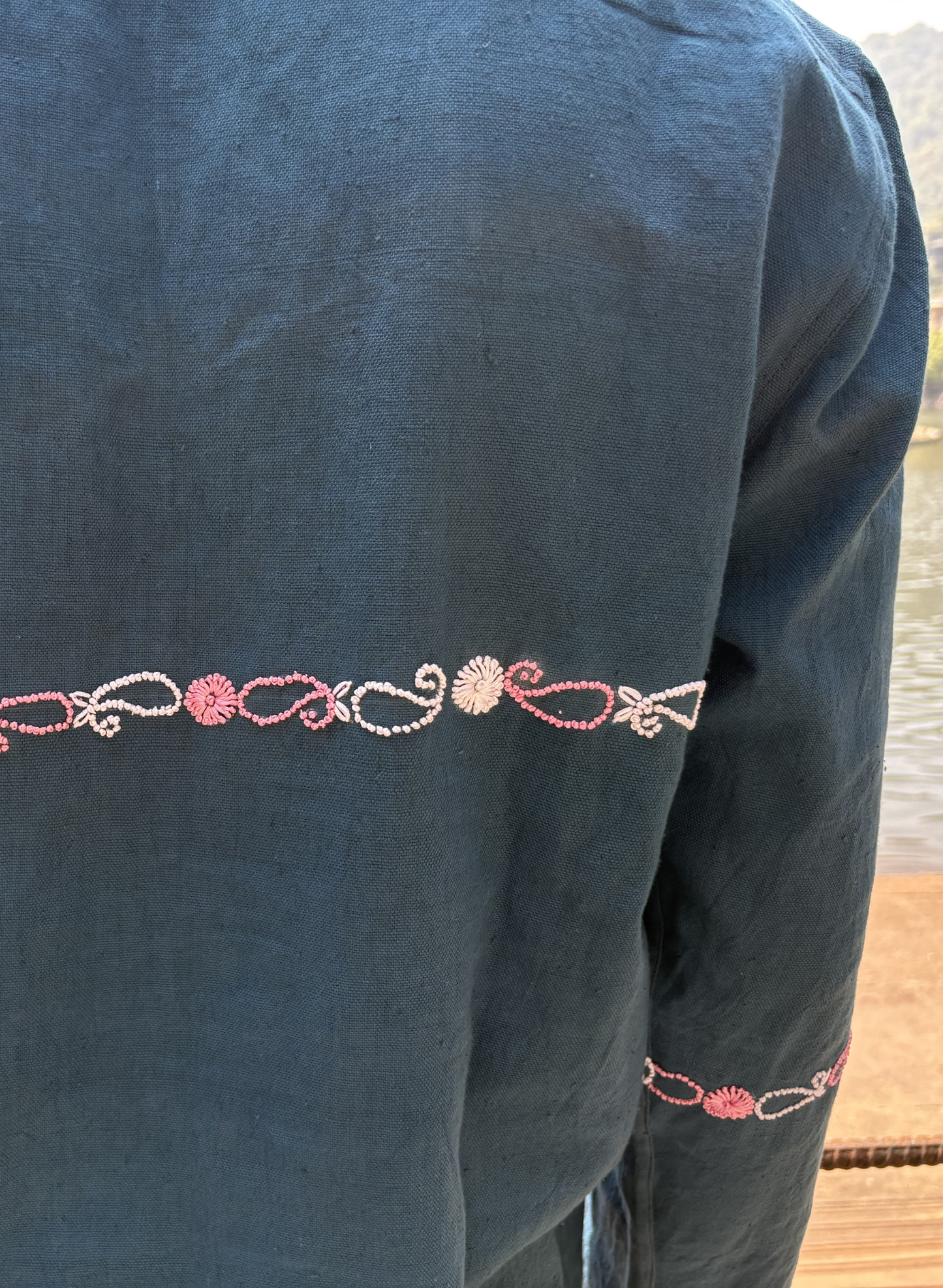 Indigo crafted Oversize Shirt