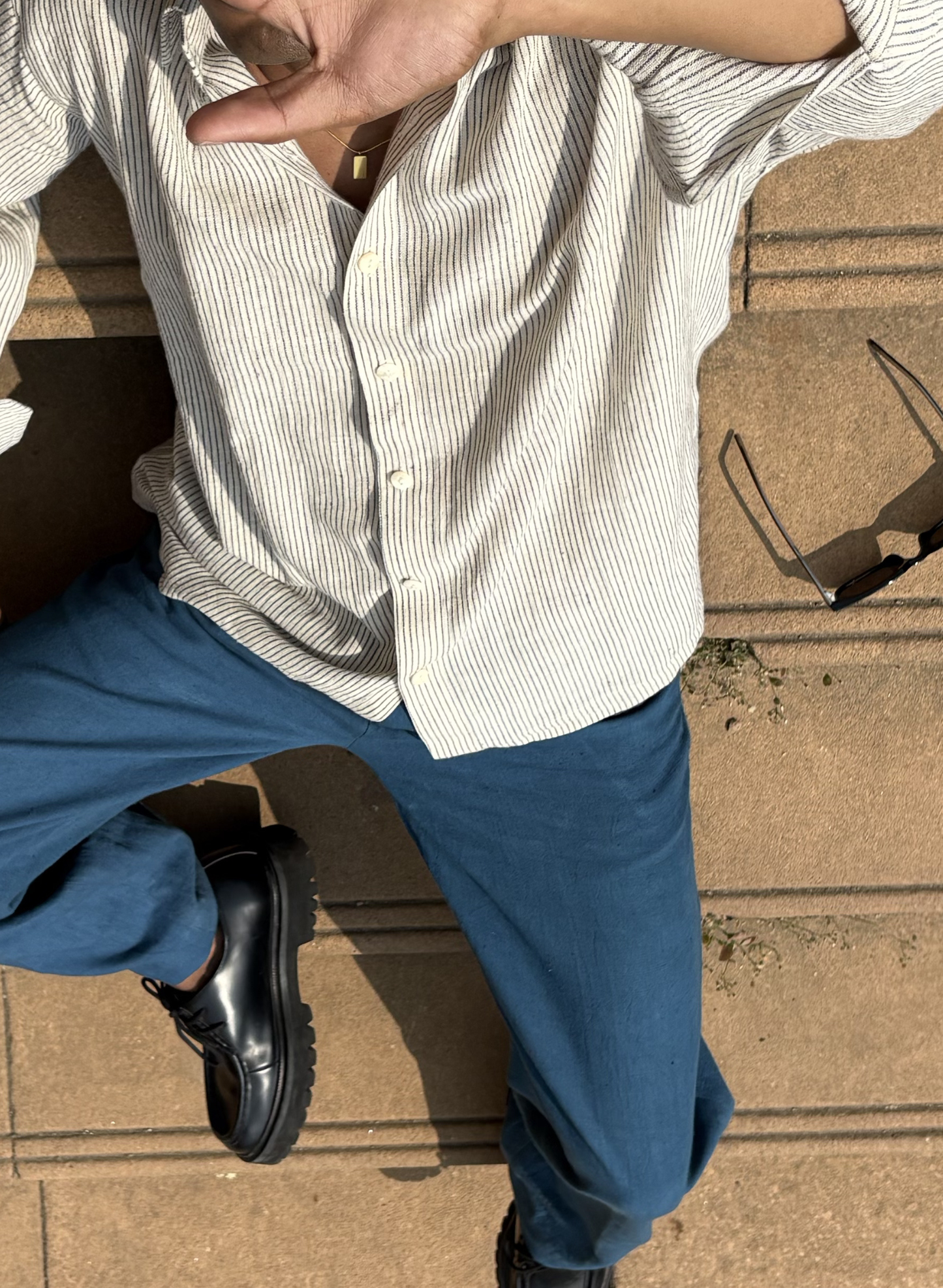 Hanwoven Indigo Lineage Shirt