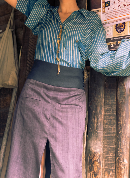 Jamuni Handloom Panel Skirt