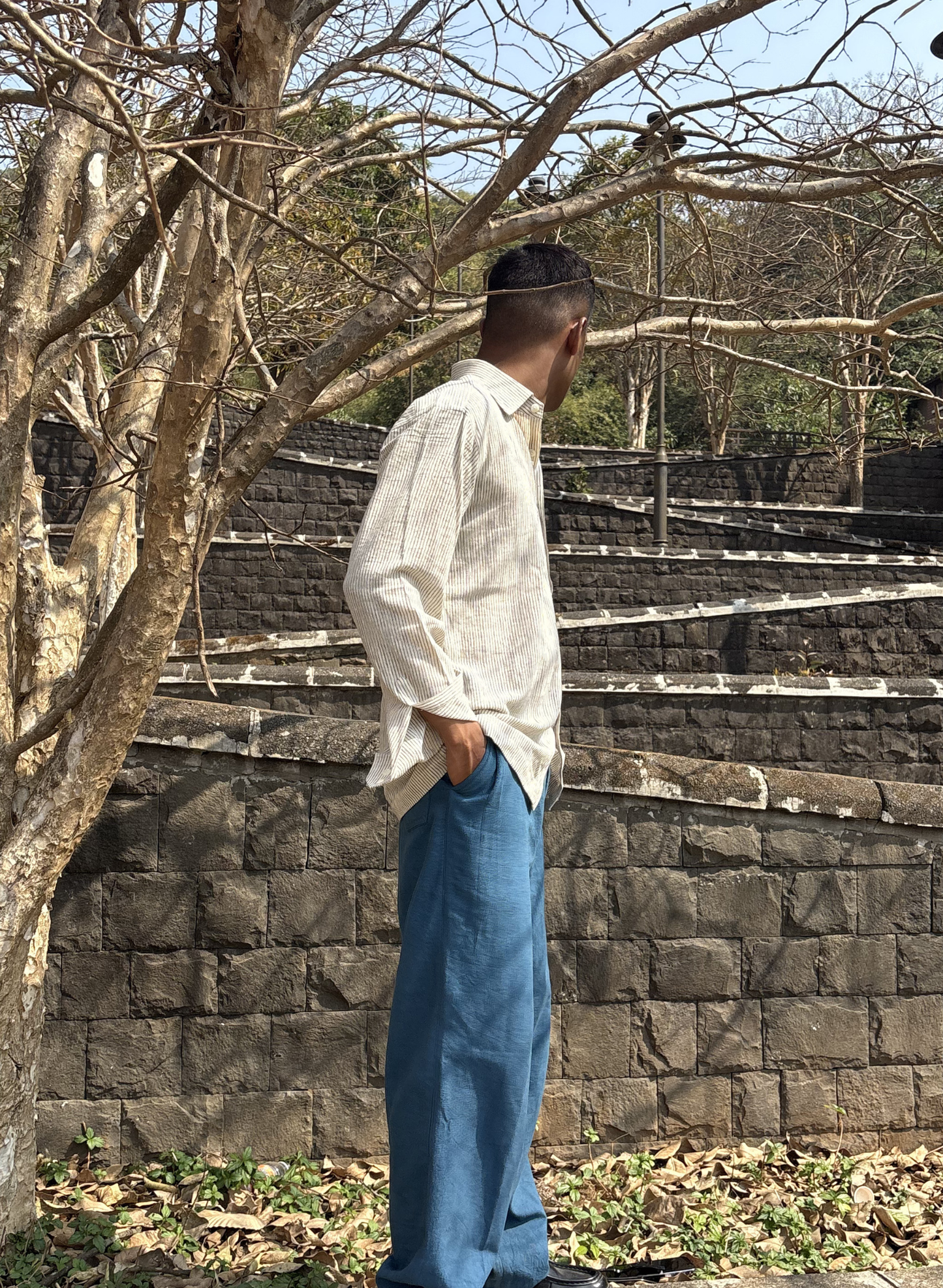 Hanwoven Indigo Lineage Shirt