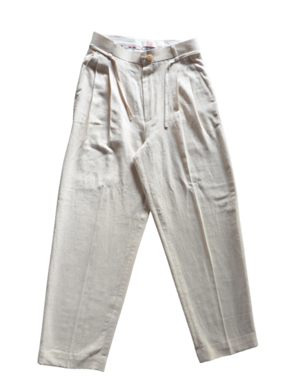 Woven Pleated Pant