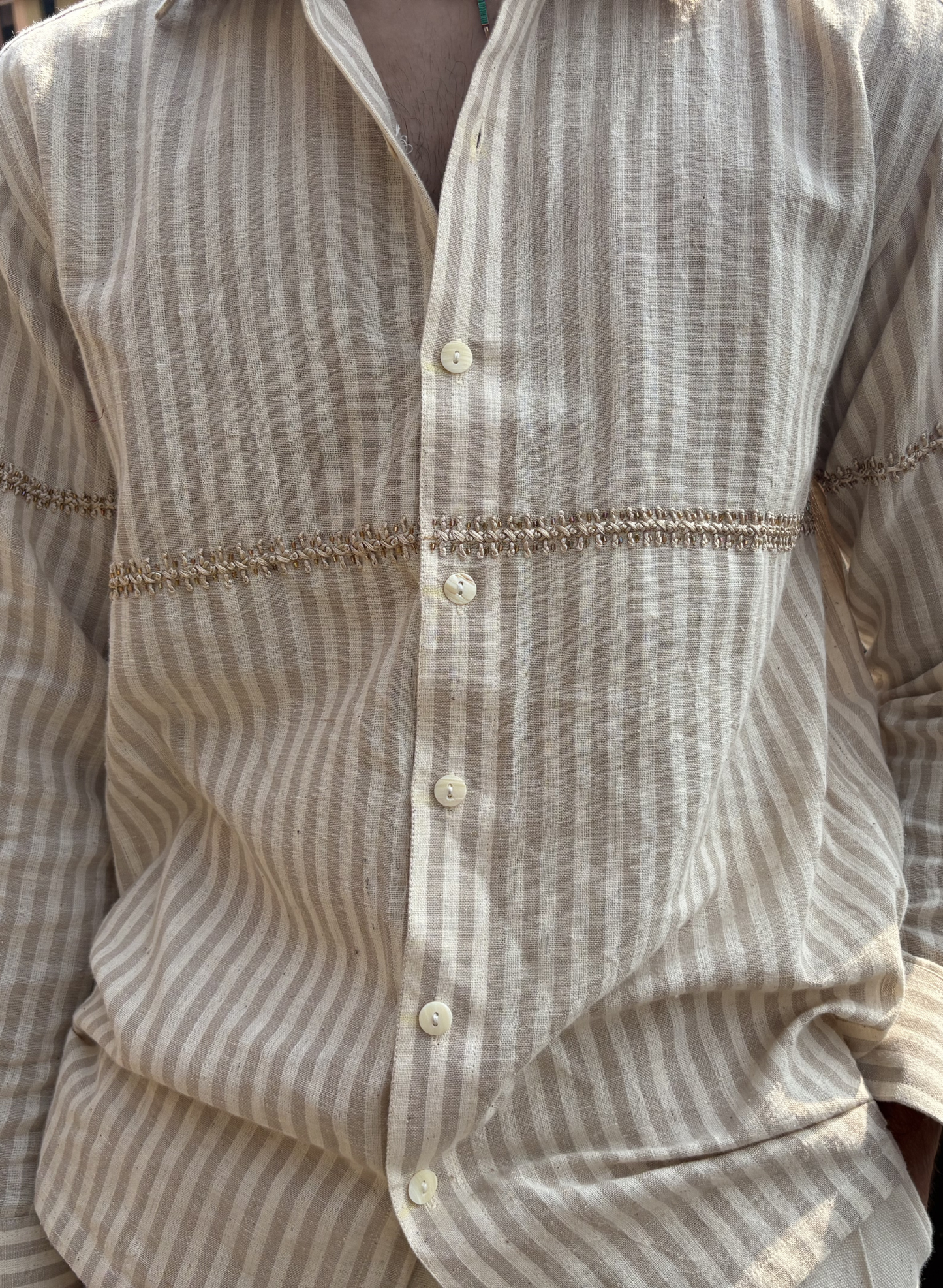 Handwoven Embroidered Shirt