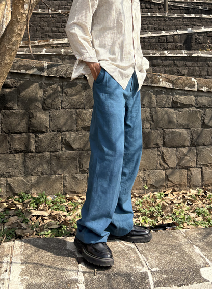 Indigo Straight Denim Pant