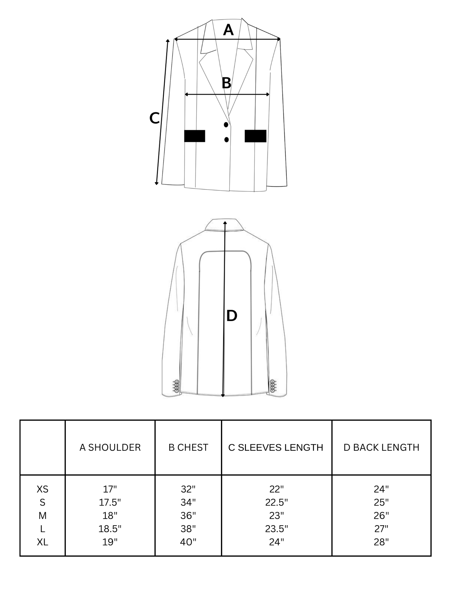 Indian Union Oversized Blazer